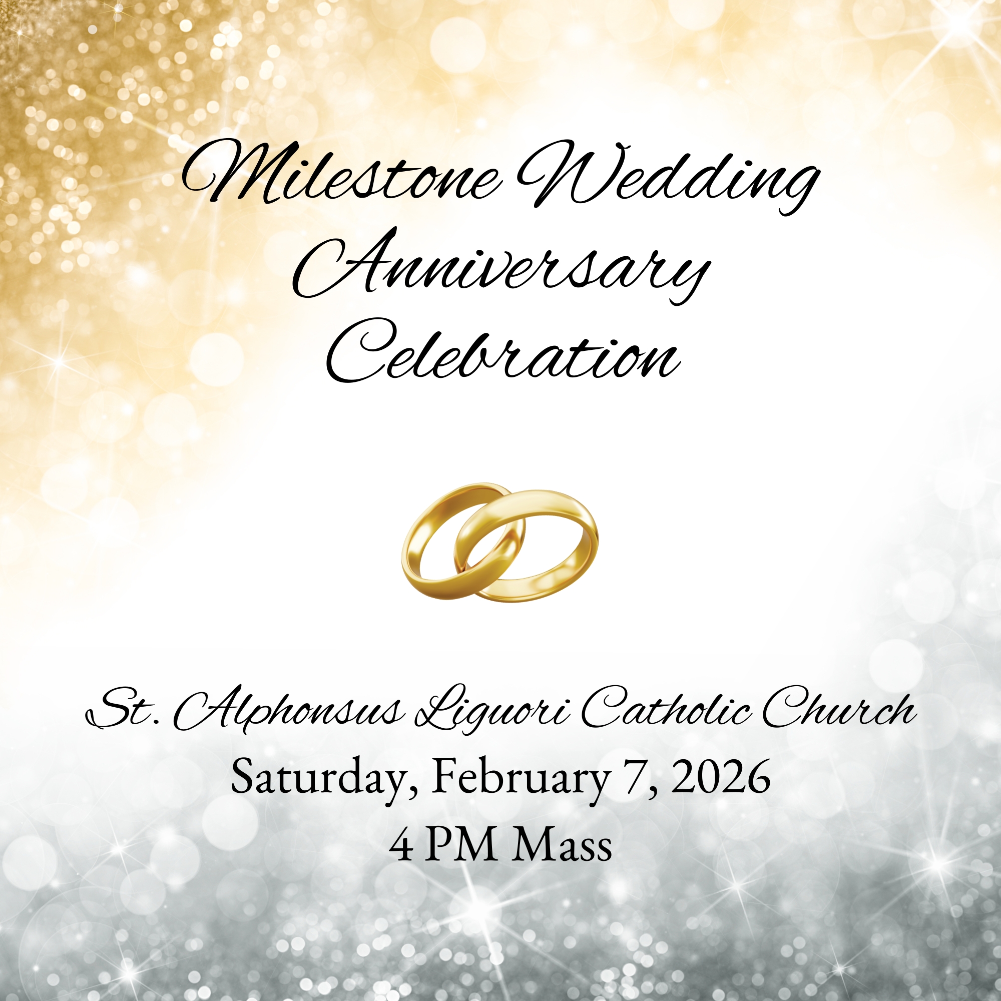 Milestone Anniversaries